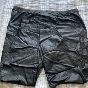 Faux Leather Leggings
